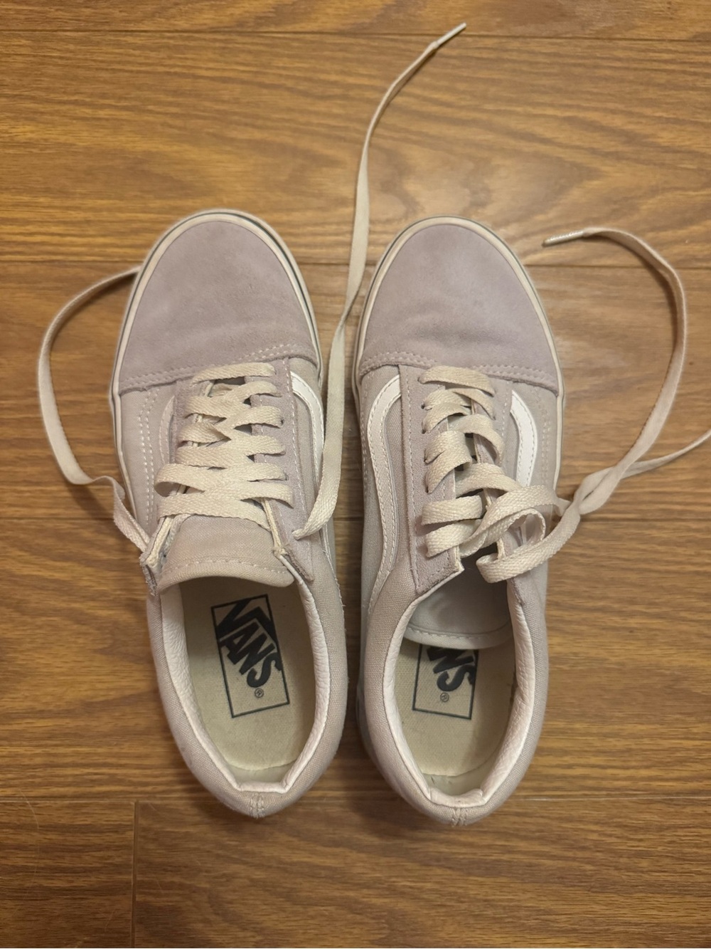Vans Women's Old Skool Low-Top Sneakers in Pale Purple